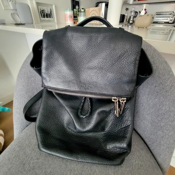 Rag and Bone Loner Learher Backpack rag & bone | Bags | Rag Bone Loner Black Backpack | Poshmark main image 4